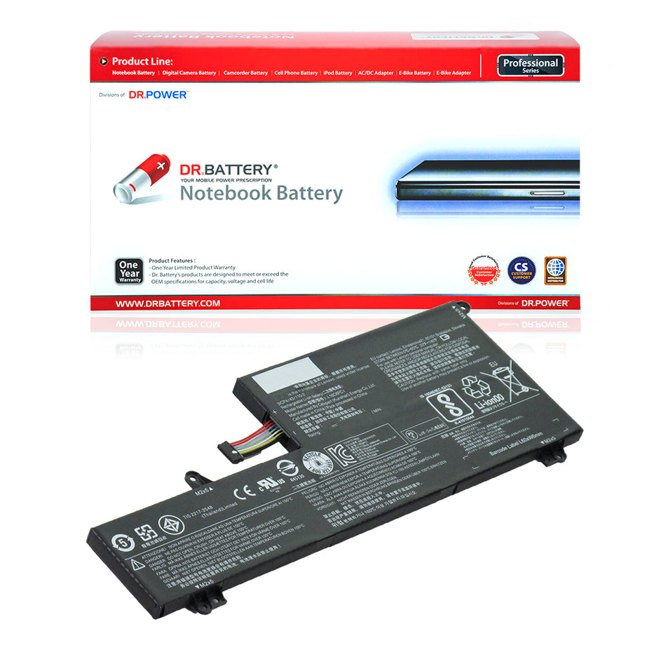 Lenovo L16L6PC1 L16C6PC1 L16M6PC1 Battery for Lenovo Yoga 720 720-15 720-15Ikb Series 5B10M53743 5B10M53744 5B10M53745 3ICP4/43/110-2 [11.52V] Compatible Battery