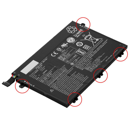 Lenovo 01AV447 01AV448 ThinkPad E480 E490 E485 E495 E580 E585 E590 E595 E590 E14 E15 Series L17L3P51 01AV445 SB10K97606 SB10K97608 L17C3P51 L17M3P52 [11.1V] Compatible Laptop Battery