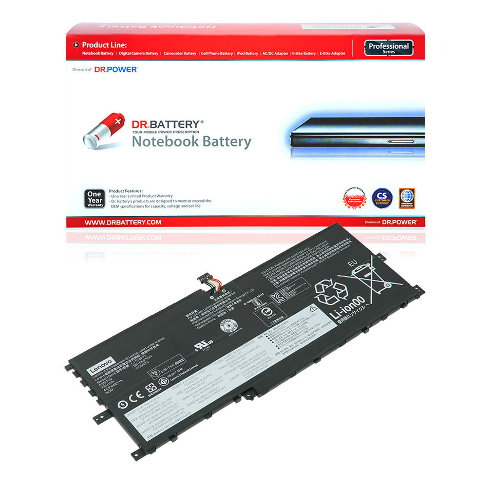 SB10K97624 Battery for Lenovo ThinkPad X1 Yoga 3rd Gen 2018 Series Laptop L17M4P71 01AV475 L17M4P73 01AV499 02DL003 01AV474 L17M4P71 SB10K97623 SB10K97638 [15.2V/15.36V] Compatible Battery