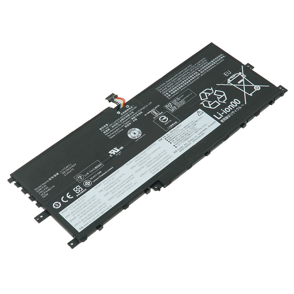 01AV499 02DL003 Battery for Lenovo ThinkPad X1 Yoga 3rd Gen 2018 Series Laptop L17M4P71 01AV475 L17M4P73 SB10K97624 01AV474 L17M4P71 SB10K97623 SB10K97638 [15.2V/15.36V] Compatible Battery
