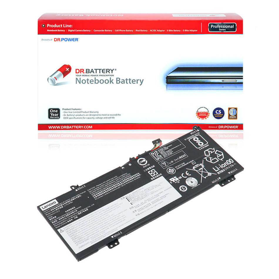 Lenovo IdeaPad 530-14ARR 14IKB Series Laptop L17C4PB0 5B10Q16066 L17M4PB0 3ICP4/41/110 [7.68V] Compatible Battery