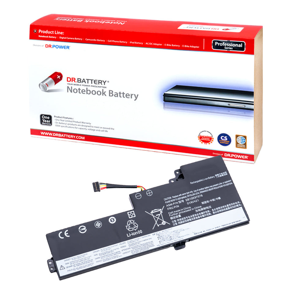 Lenovo ThinkPad T470 A475 T480 A485 TP25 01AV419 01AV420 01AV421 01AV489 SB10K97578 SB10K97576 SB10K97577 [11.4V] Compatible laptop Battery