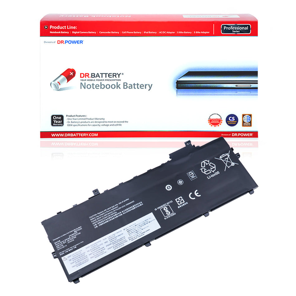 Lenovo 01AV430 01AV431 ThinkPad X1 Carbon 5th Gen 2017 6th Gen 2018 01AV429 01AV494 SB10K97586 SB10K97588 SB10K97586 SB10K97587 [11.58V] Compatible Laptop Battery