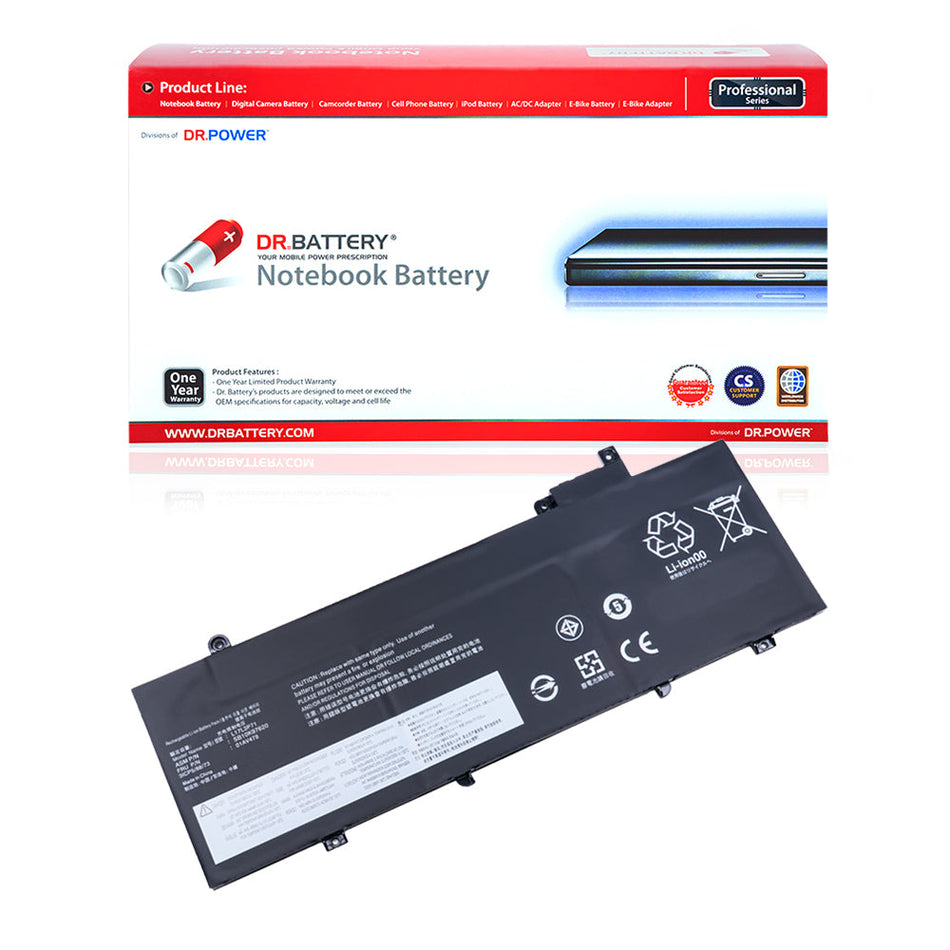 Lenovo ThinkPad T480s 01AV480 01AV479 01AV478 L17L3P71 L17M3P71 SB10K97621 SB10K97620 [11.58V] Compatible Laptop Battery