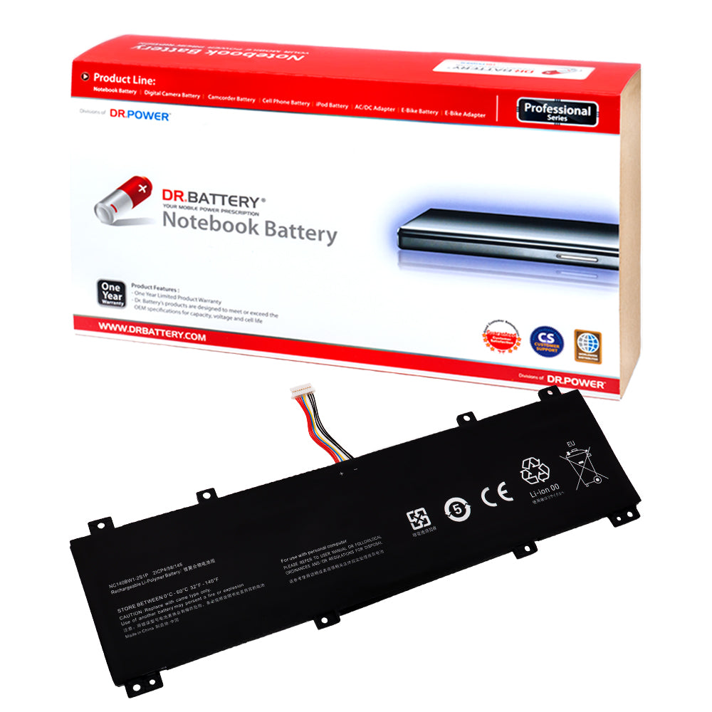 Lenovo IdeaPad 100S-14IBR 80R9 80R90050GE 80R900FXUS 80R9003MSP Series Laptop Battery NC140BW1-2S1P 5B10K65026 813002 2ICP4/58/145 5B10L06248 [7.6V] Compatible Battery