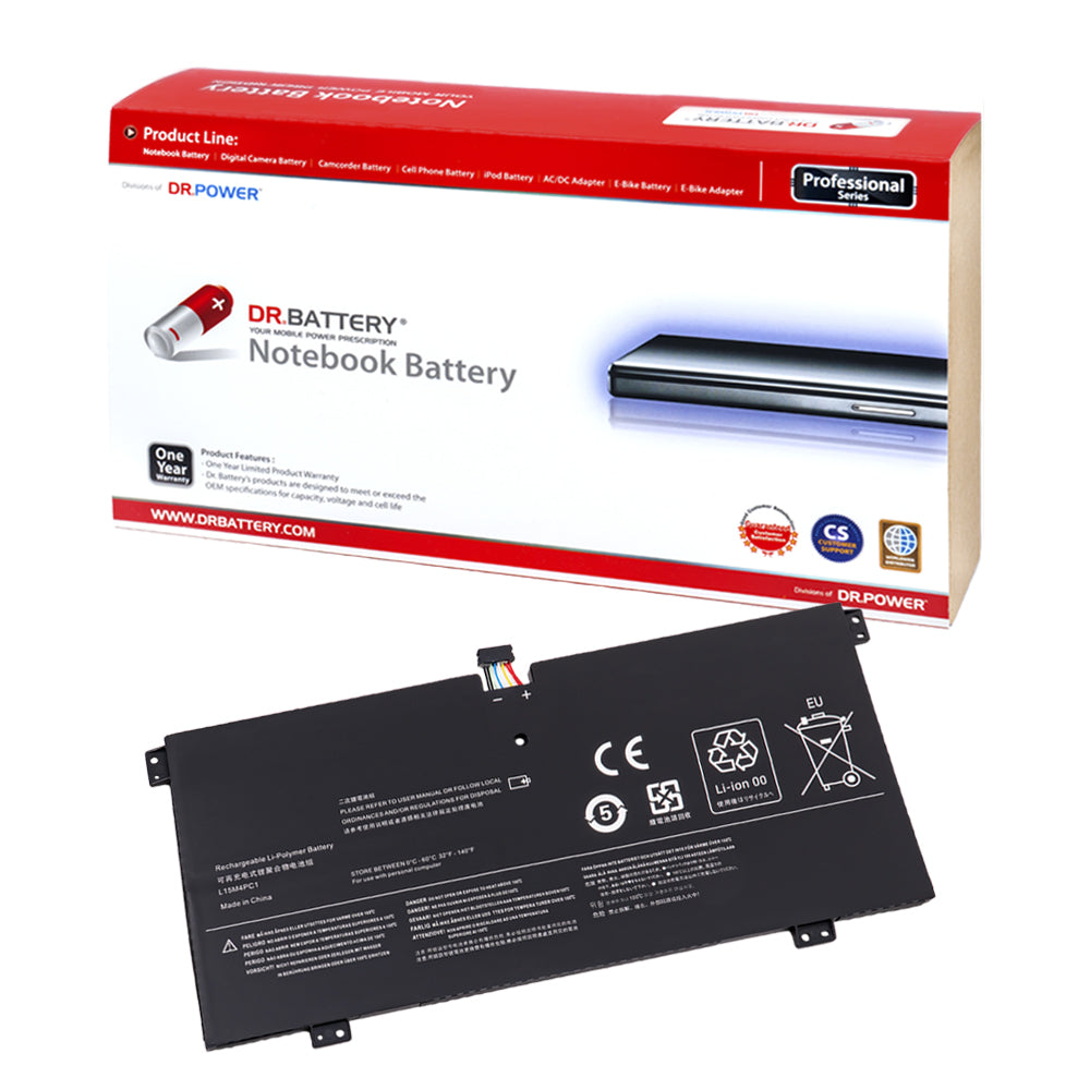 5B10K90767 5B10K90801 Battery for Lenovo Yoga 710-11IKB 80V6 Series Lenovo Yoga 710-11ISK 80TX Series Laptop L15M4PC1 L15L4PC1 [7.6V] Compatible Battery