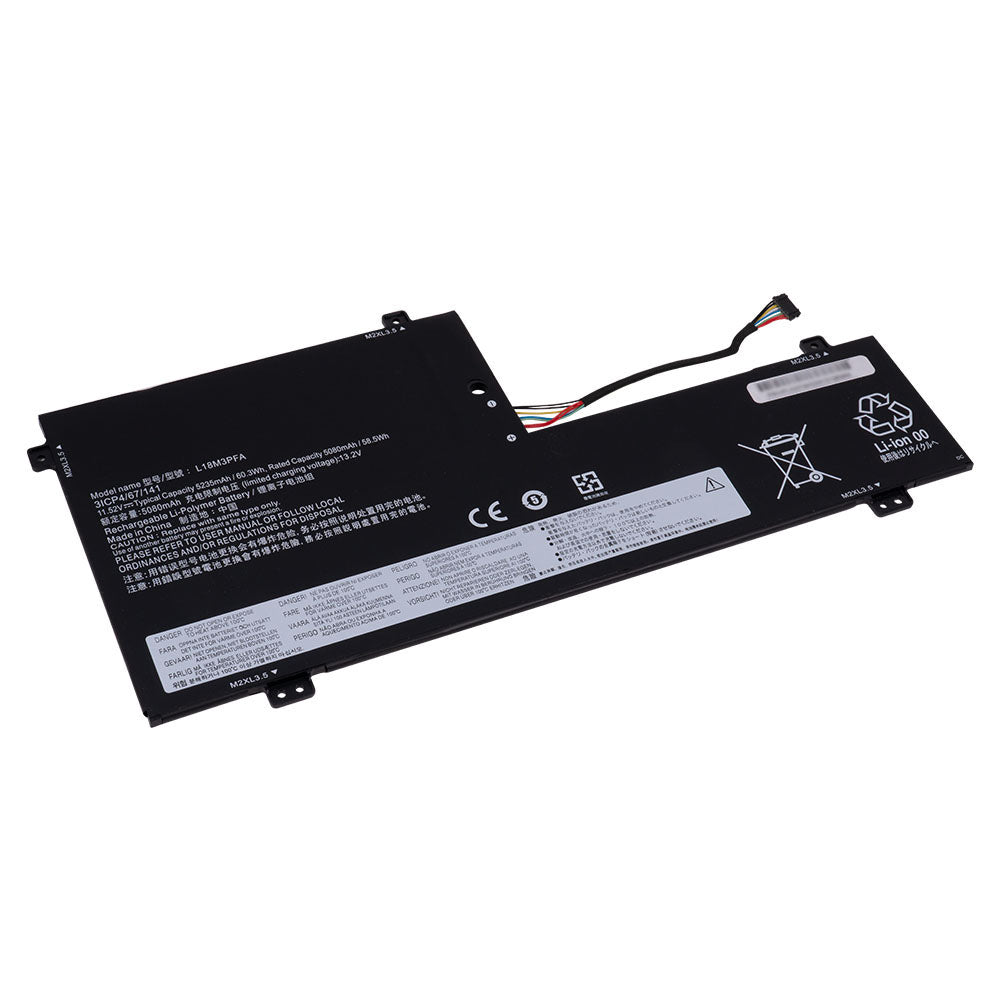 5B10T83739 Battery for Lenovo Yoga C740-15IML 81TD0007US 81TD0053TW 81TD001VHH 81TD0005US Series Laptop L18D3PF2 5B10T83740 L18M3PFA 5B10W67258 3ICP4/67/141 [11.52V] Compatible Battery