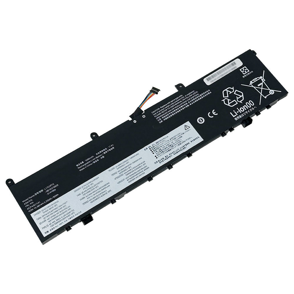 Lenovo ThinkPad X1 Extreme 1st Gen Series Lenovo ThinkPad X1 Extreme Gen1  Series Laptop Battery L17C4P72 01YU911 L18M4P71 5B10W13953 5B10W13900 SB10Q76929 5B10V98091 [15.36V] Compatible Battery