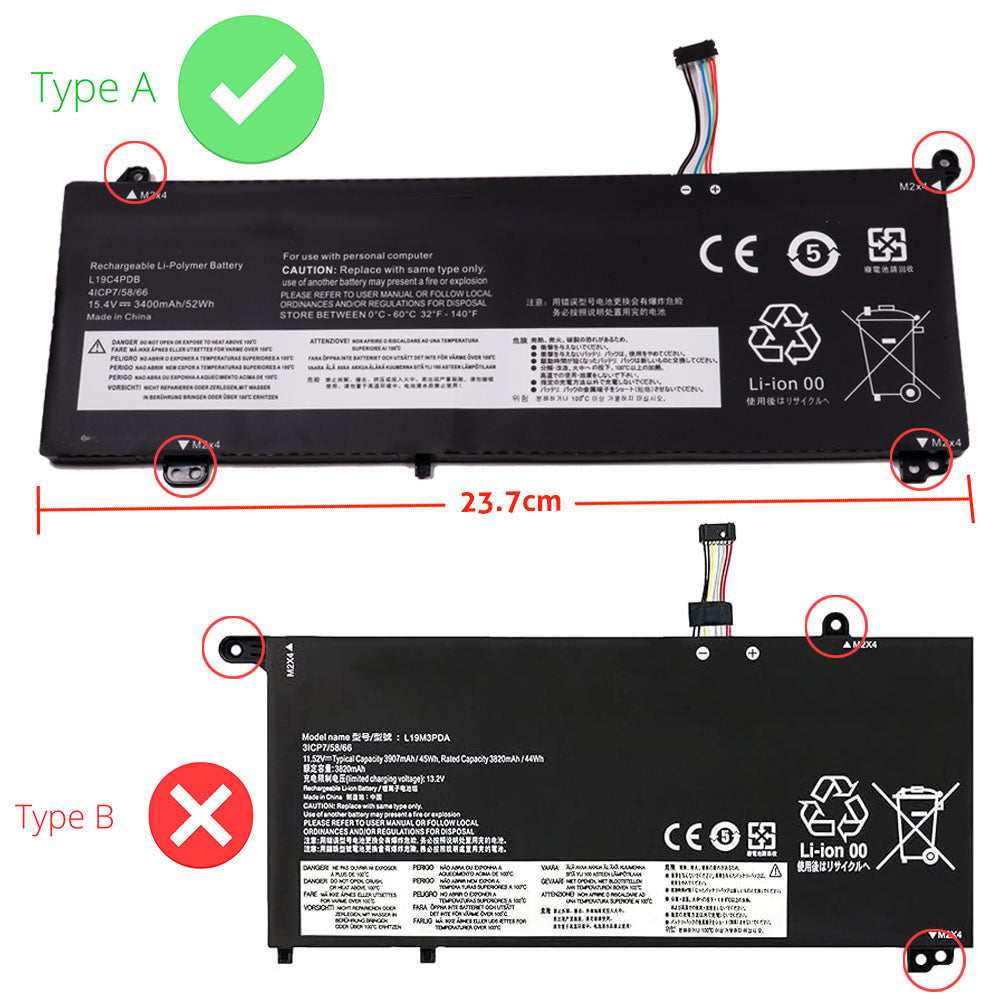 5B10Z21201 5B10Z21209 Battery for Lenovo ThinkBook 14 15 G2 ITL ARE series ThinkBook 14 15 G3 ITL ACL series ThinkBook 14 15 G4 ABA IAP series ThinkBook 14s Yoga ITL Series Laptop L19C4PDB L19M4PDB L20M4PDB [15.36V/15.44V] Compatible Battery