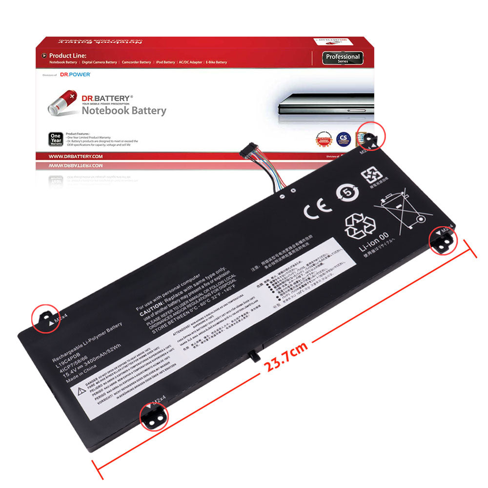Lenovo ThinkBook 15 G2 ITL ARE series ThinkBook 15 G3 ITL ACL series ThinkBook 15 G4 ABA IAP Series Laptop Battery L19C4PDB L19M4PDB 5B10Z21201 5B10Z21209 L20M4PDB [15.36V/15.44V] Compatible Battery