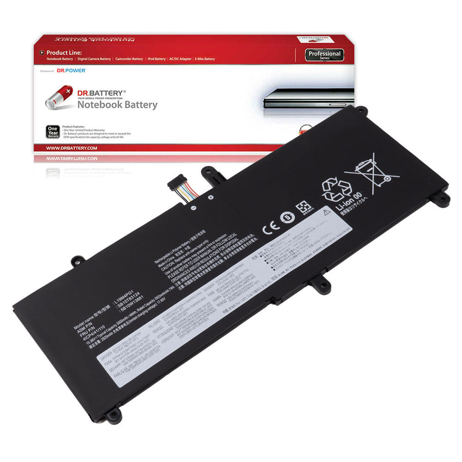 Lenovo ThinkPad 11E Yoga Gen 6th Series Laptop Battery L19C4PG1 L19M4PG1 5B10W13881 5B10W13882 SB10T83124 SB10T83125 [15.36V] Compatible Battery