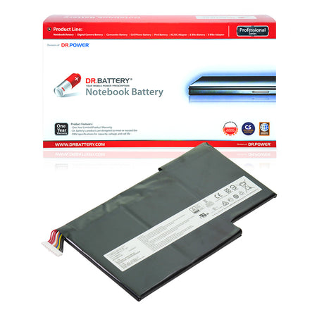 MSI GS73 GS73VR Stealth Pro Series Laptop Battery BTY-M6J BTYM6J [11.1V/11.4V] Compatible Battery