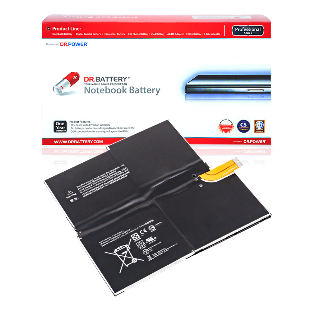 Microsoft Surface Pro 3 1631 1657 Series Surface Book Battery G3HTA005H G3HTA009H 1577-9700 MS011301-PLP22T02 [7.6V] Compatible Battery