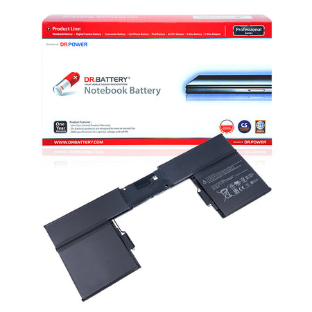 Microsoft G3HTA024H G3HTA020H Surface Book 1st Gen 1785 with Performance Base (GTX 965M) P21GU9 G3HTA001H 93HTA001H [7.57V] Compatible Laptop Battery