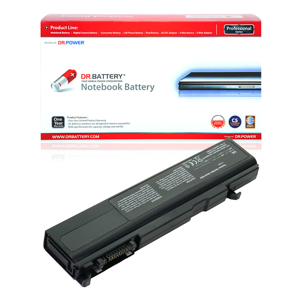 Toshiba Portege M300 M500 S100 Series Laptop Battery PA3587U-1BRS PA3356U-1BAS PA3588U-1BRS PA3456U-1BRS [10.8V] Compatible Battery
