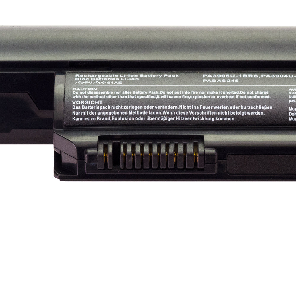 Toshiba Tecra R950 R850 Dynabook R751 R752 Series Laptop PA3905U-1BRS PA3904U-1BRS PABAS246 PABAS245 PA3904U-1BAS PA3905U-1BAS [10.8V] Compatible Battery
