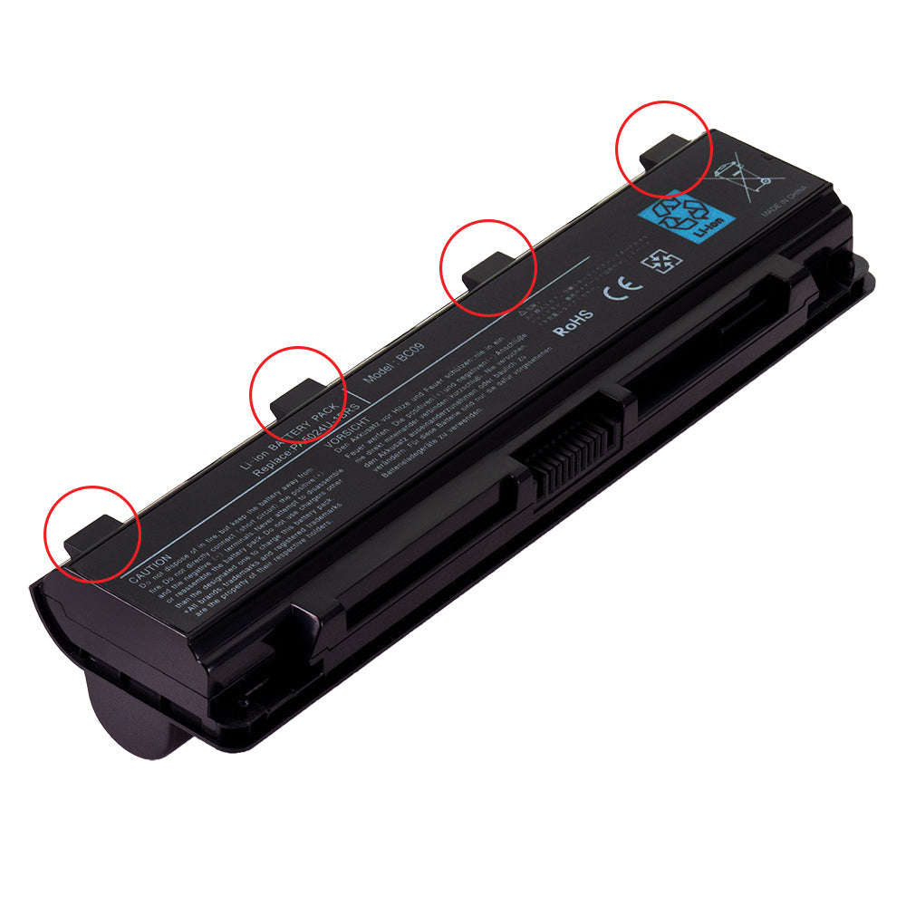 Toshiba Satellite C55-A C50-A P75-A Satellite Pro C50-A C75D-B C50D-A Series Laptop Battery PA5024U-1BRS PA5026U-1BRS PA5120U-1BRS PA5121U-1BRS PA5024U-1BRS PA5026U-1BRS PABAS262 PA5023U-1BRS PA5025U-1BRS PA5027U-1BRS [10.8V] Compatible Battery