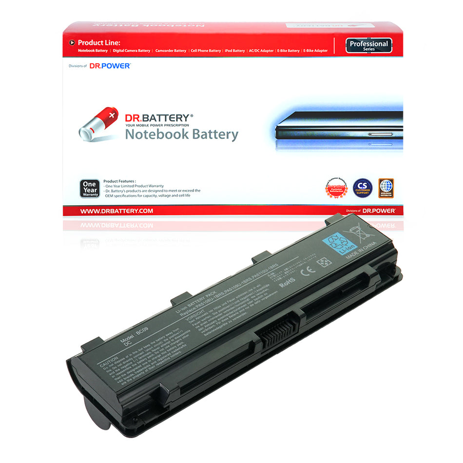 Toshiba PA5109U-1BRS PABAS272 PA5110U-1BRS Battery for Toshiba Satellite C40 C50 C70 Series PA5108U-1BRS PABAS271 PABAS273 [10.8V] Compatible Battery