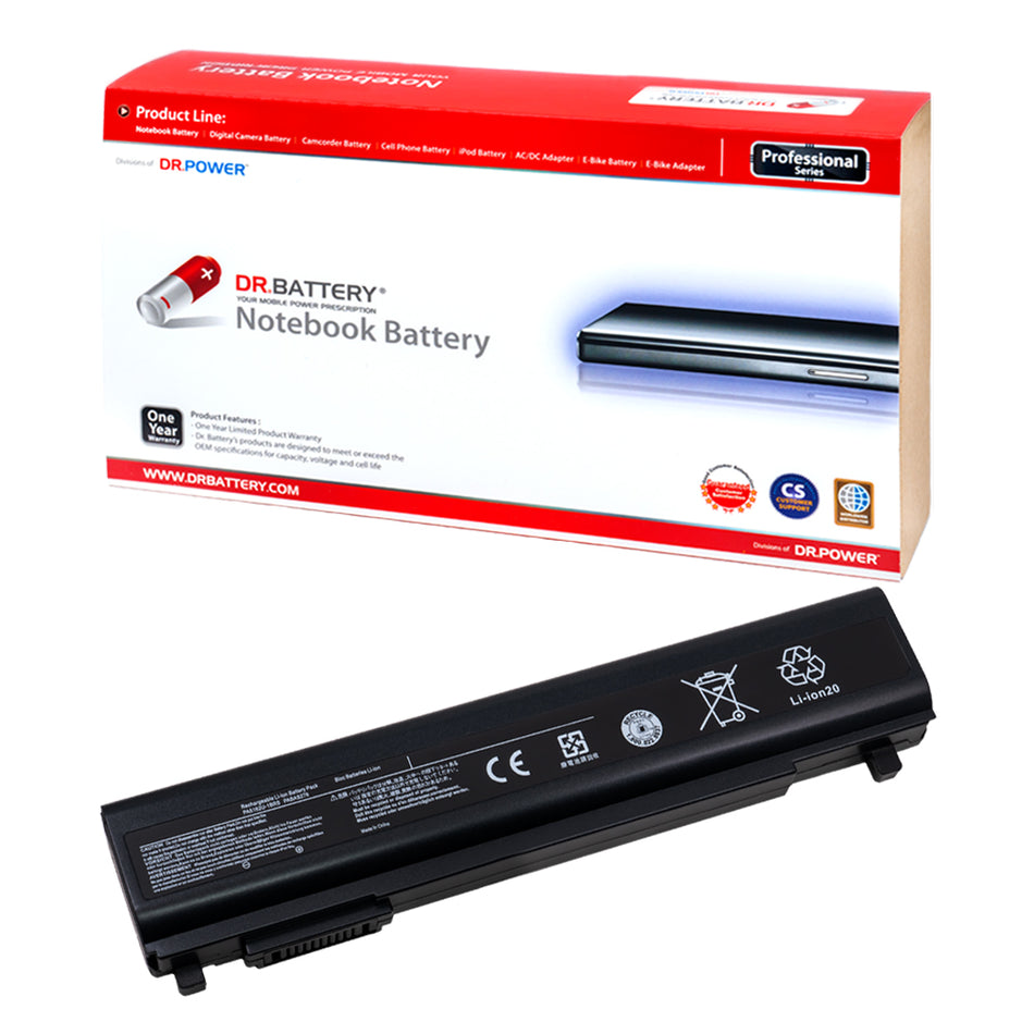 Toshiba PA5162U-1BRS PA5161U-1BRS Battery for Toshiba Portege R30 Portege R30A Portege R30-A Series PA5163U-1BRS [10.8V] Compatible Battery