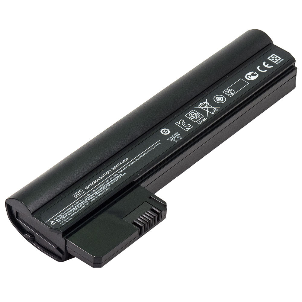 03TY 06TY 607763-001 607762-001 HP Compaq Mini CQ10 400 Compaq Mini CQ10-500 Mini 110 3000 Mini 110 3100 [10.8V] Laptop Battery Replacement