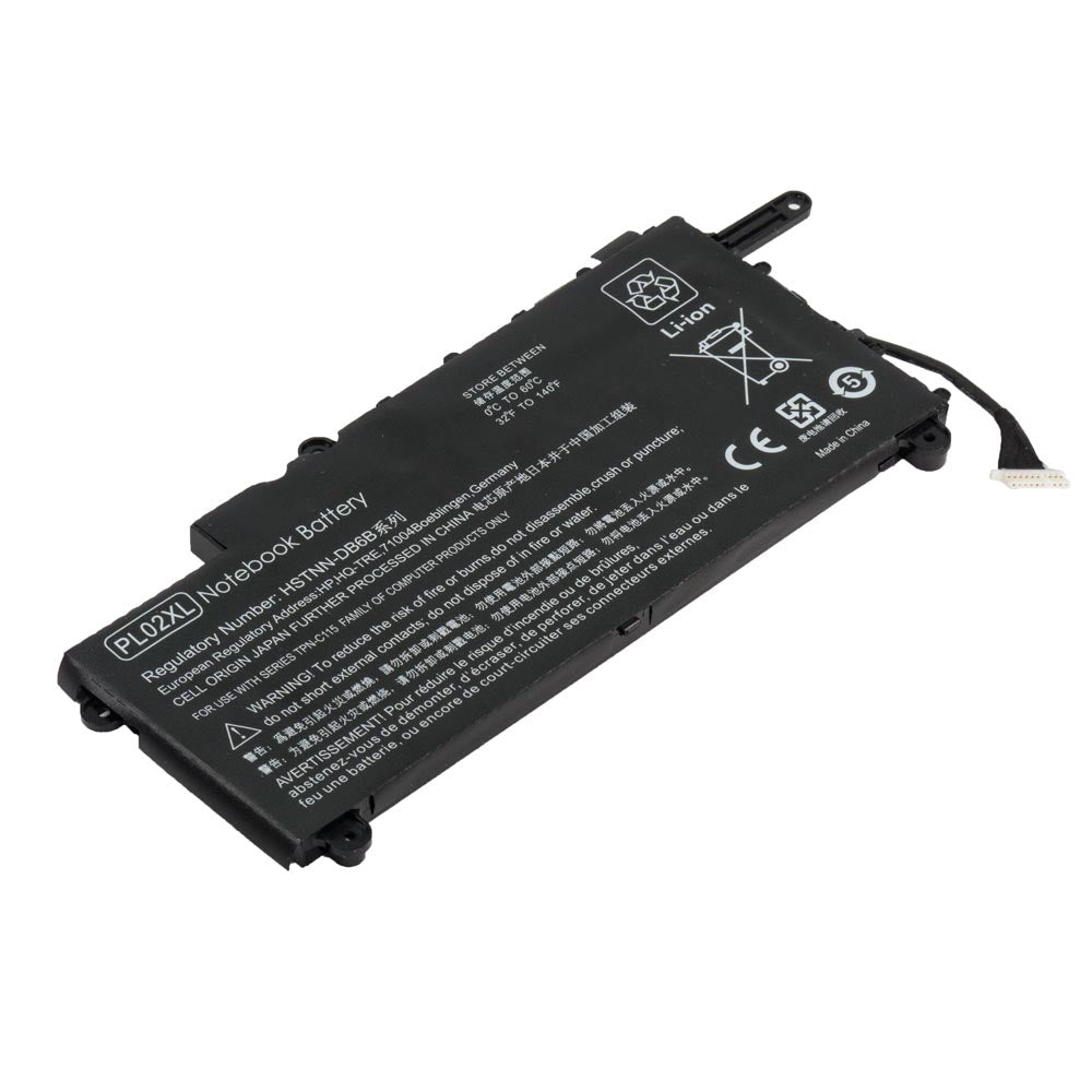 HP Pavilion 11-n010dx 11-n030ca 11-n038ca 11-n040ca 11-n001se 11-n041ca x360 Pavilion 11-N Series Laptop Battery PL02XL 751875-001 751681-421 HSTNN-LB6B 7177376-001 751681-231 751875-005 [7.6V] Compatible Battery