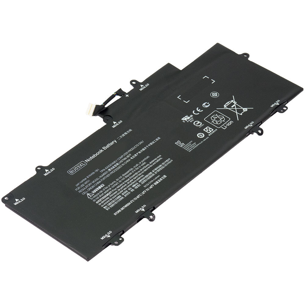 HP Chromebook 14-AK050nr 14-AK040nr 14-AK020nr 14-AK041dx 14-AK010nr 14-AK060nr 14-AK013dx 14-AK000 Series Laptop Battery BU03XL 816609-005 HSTNN-IB7F TPN-Q167 816498-1B1 BU03037XL [11.1V/11.4V] Compatible Battery