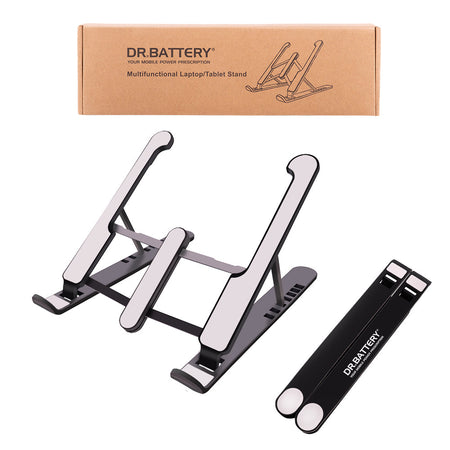 Foldable Adjustable Laptop Stand – Portable & Lightweight by Dr. Battery