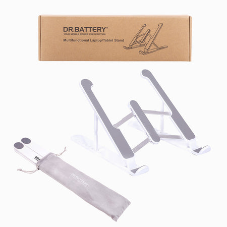 Foldable Adjustable Laptop Stand – Portable & Lightweight by Dr. Battery