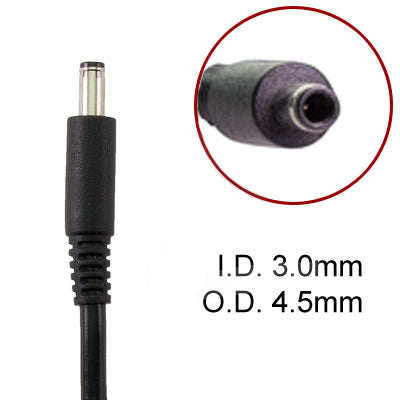 4.5 x 3.0mm 19V 90W / 120W AC Adapter – Universal Power Supply for Devices ≤ 120W