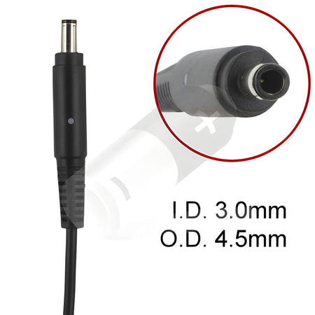 Dell Inspiron 14 7000 7472 7437 Series Laptop Charger AC Adapter Power Cord (19V 3.42A / 4.74A 65W / 90W) Compatible Adapter