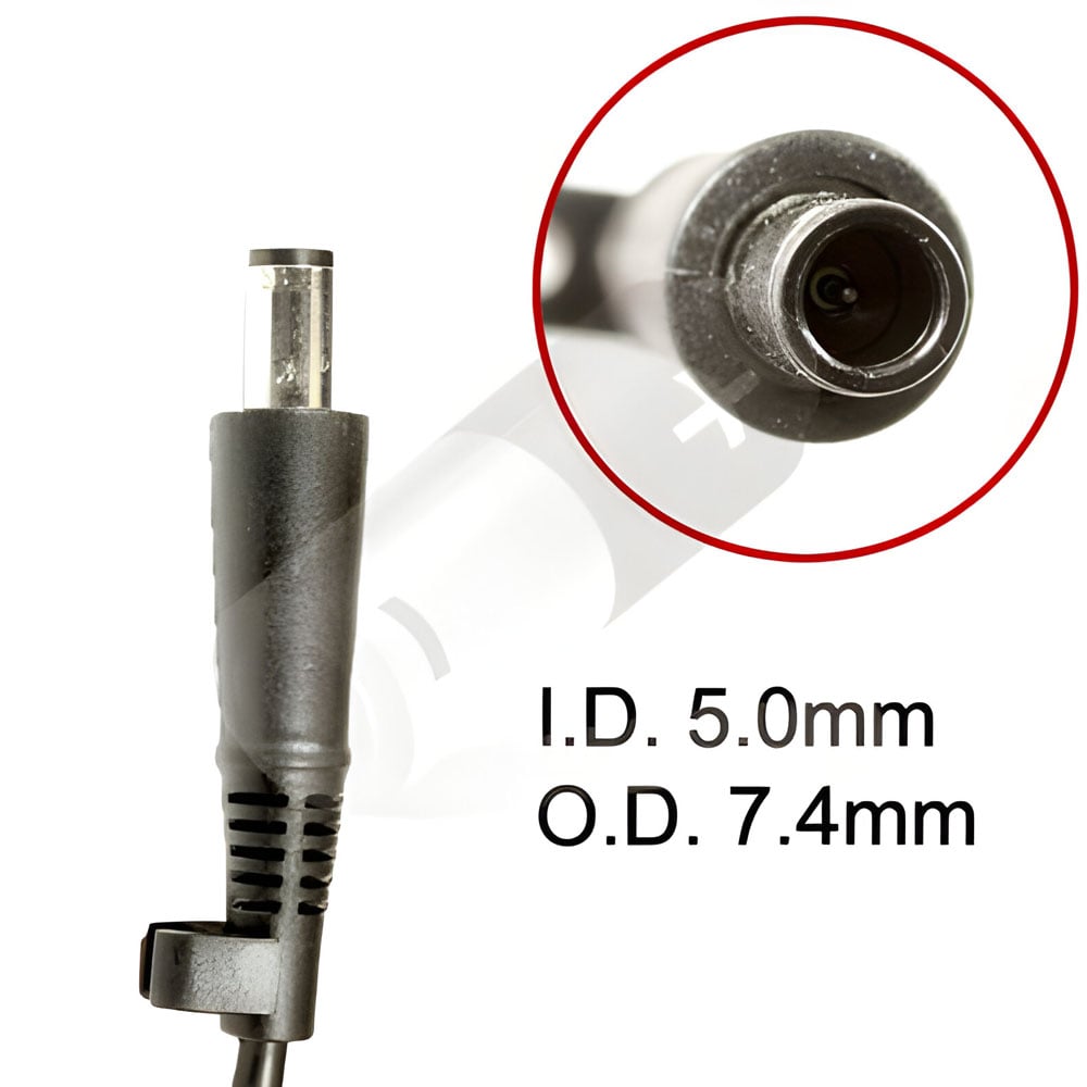 Dell Inspiron 15R 5537 Series Laptop Charger AC Adapter Power Cord (5.0 x 7.4mm) [19V 4.74A 90W] - Compatible Adapter