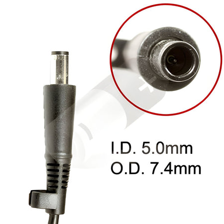 LA65NM130 PA-12 6TM1C 71615 Laptop Charger AC Adapter Power Cord (5.0 x 7.4mm) [19V 4.74A 90W] - Compatible Adapter