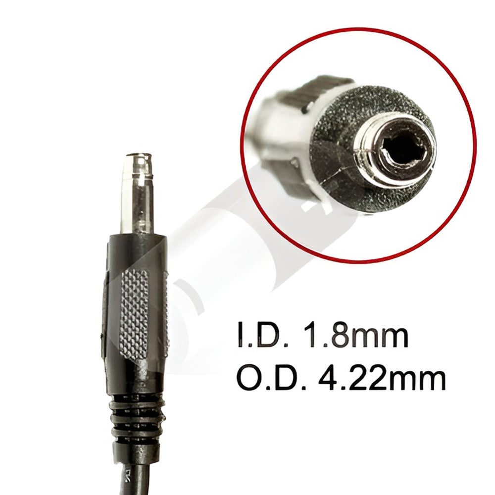 Compaq NC8230 C700 V2000 Series Laptop Charger AC Adapter Power Cord (4.22 x 1.88mm) 19V 4.74A 90W] - Compatible Adapter