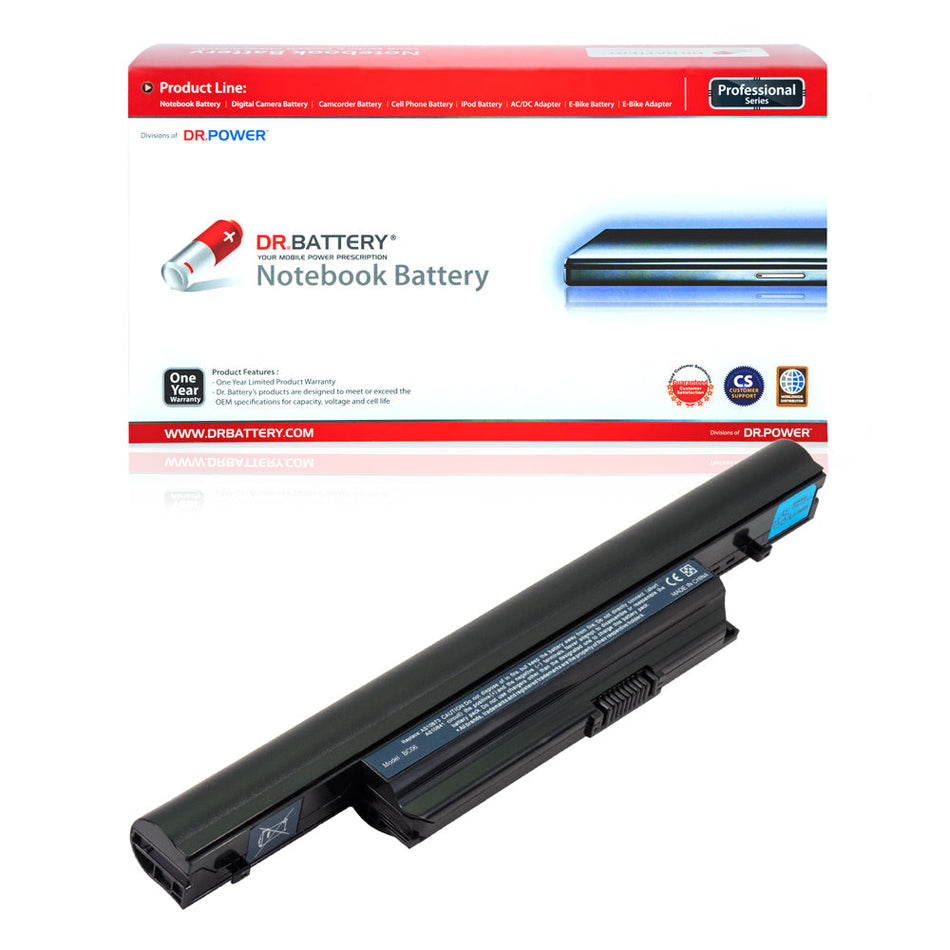 AS10B61 AS10E76 BT.00607.124 Battery for Acer Aspire 5553 5625 5745 5820 7250 7339 7739 4553 4745 4820 Series Laptop AS10B31 AS10B41 AS10B73 AS10B51 AS10B75 AS10B5E AS10E7E AS10B3E AS10B61 [10.8V] Compatible Battery