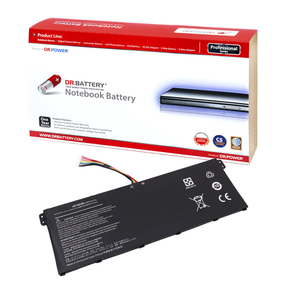 Acer TravelMate P215-53 P215-53G P215-52 P215-52G B118 Series TravelMate P2 TMP215-52 TMP215-52G TMP215-53 TMP215-53G Series TravelMate B1 TMB118 Series Laptop Battery AP18C8K 3INP5/82/70 [11.25V/11.55V] Compatible Battery