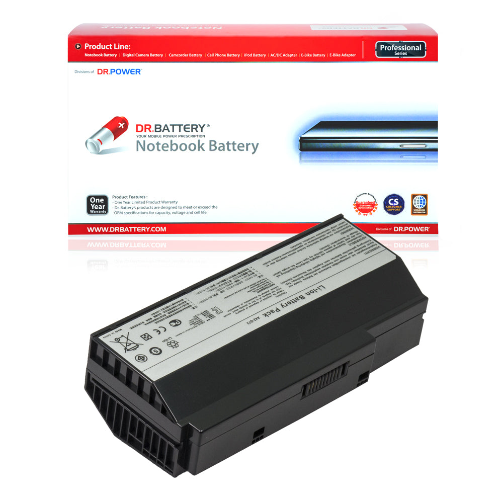 A42-G53 G73-52 Battery for Asus G53SW G53SX G53JW G53 G53J G53JH G53JQ G53JX G53S G53SV Series Asus G73JH G73JW G73SW G73G G73GW G73J G73JQ G73JX G73S G73SV G73SX G73 Series Laptop A42-G73 A43-G73 [14.8V] Compatible Battery