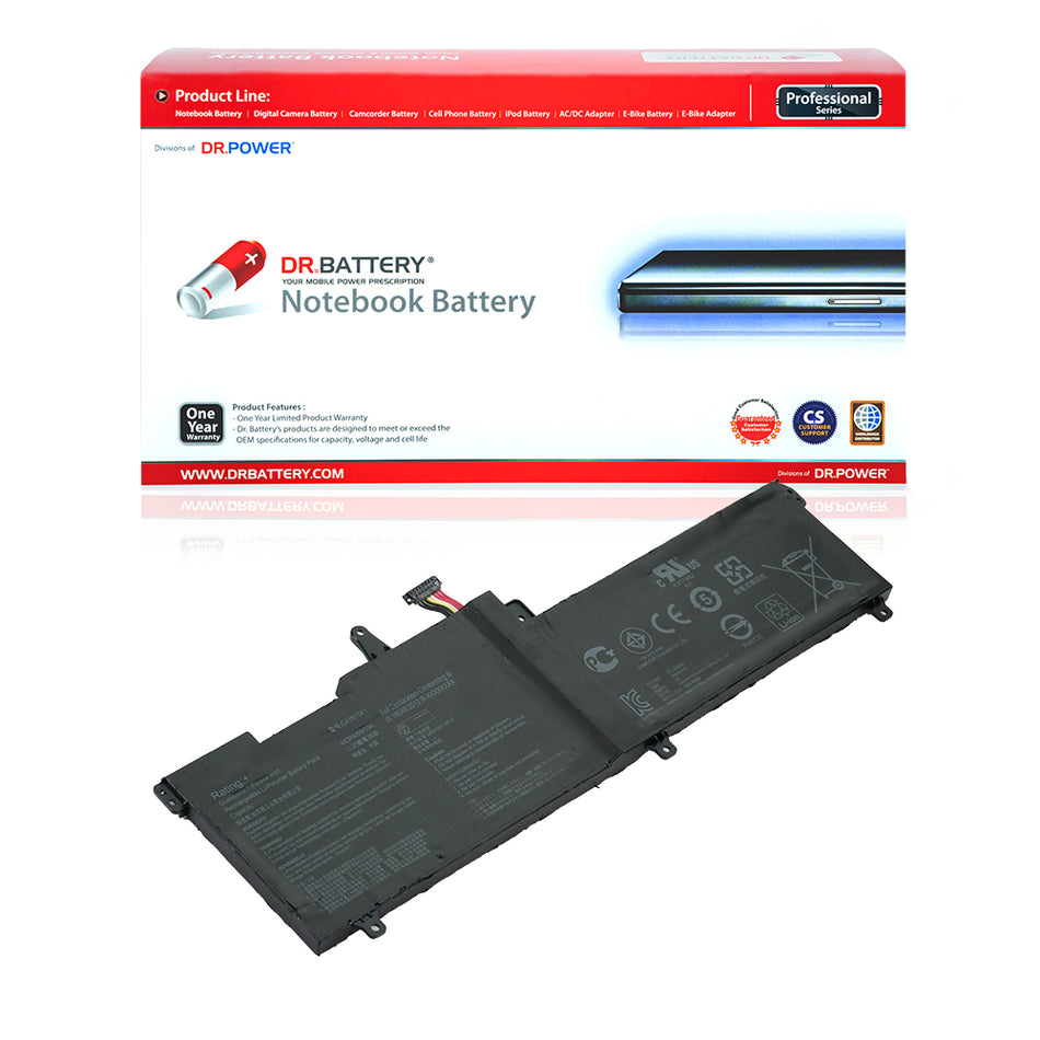 Asus C41N1541 Battery for GL702VM GL702V GL702VS ROG Strix GL702VS GL702VS-1A GL702VM-GC004T GL702VM-GC035T GL702VM-GC301T Series 0B200-02070000 [15.2V] Compatible Battery