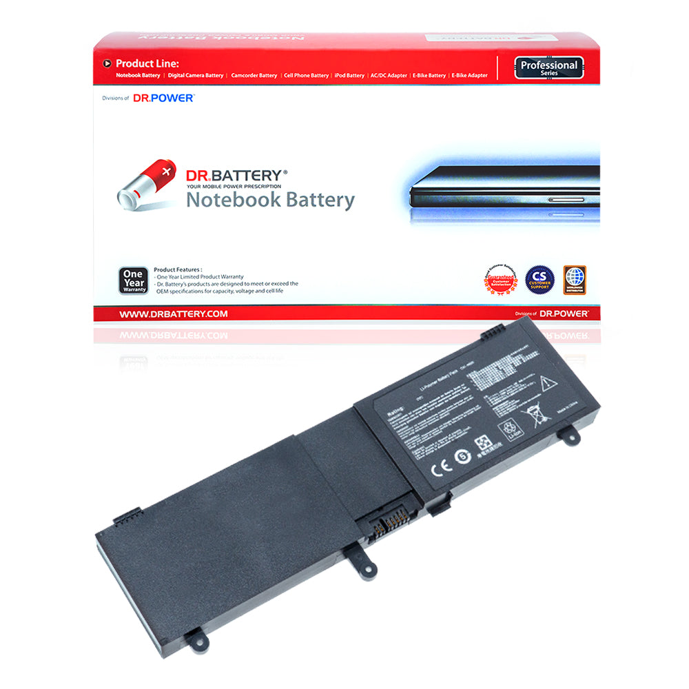 Asus ROG G550 G550J G550JK Series Laptop Battery C41-N550 0B200-00390000 0B200-00390100 C41N550 [15V] Compatible Battery