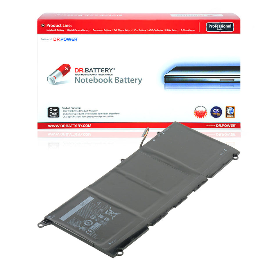 Dell XPS 13 9343 9350 13D XPS 13D 13-9343 13-9350 13D-9343 JHXPY 90V7W JD25G 5K9CP DIN02 90V7W 0DRRP RWT1R 0N7T6 [7.4V] Battery Replacement