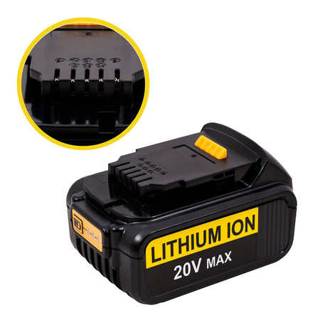 Dewalt DCB200 DCB205 DCV580 DCB204 DCB180 DCB203 DCD740 DCD780 [20V / 120Wh] Power Tool Battery Replacement