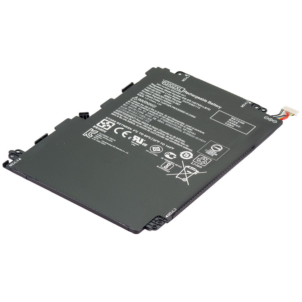 HP GI02XL 833657-005 832489-421 HSTNN-LB7D Pavilion X2 12 Series [7.6v / 33.36 Wh] Laptop Battery Replacement